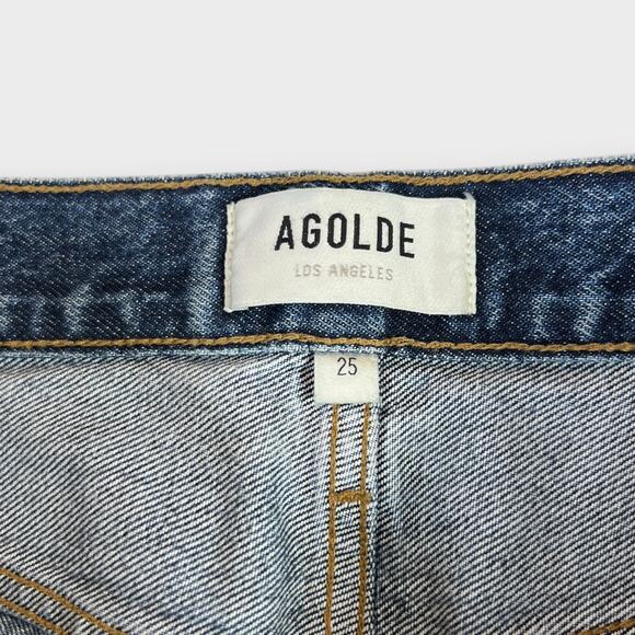 AGOLDE Balloon High-Rise Rigid Barrel Jeans in Control Size 25 - Picture 4 of 9